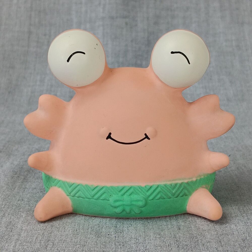 B Toys Chew Chboogie Clipper The Crab Teether Natural Rubber Replacement Toy
